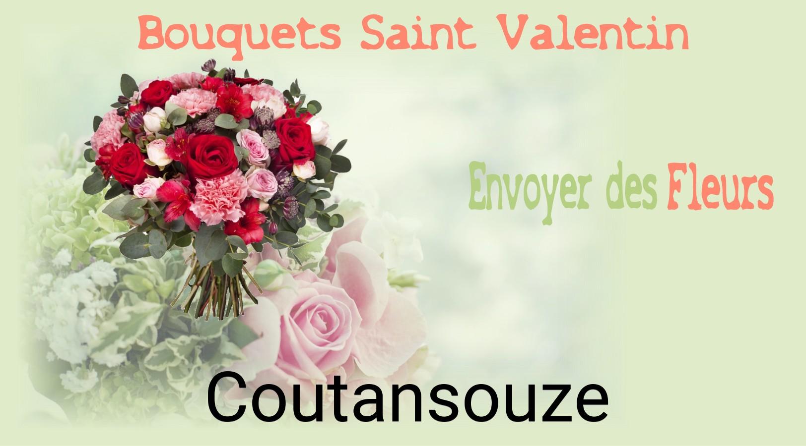 Roses de Saint-Valentin livrées à Coutansouze